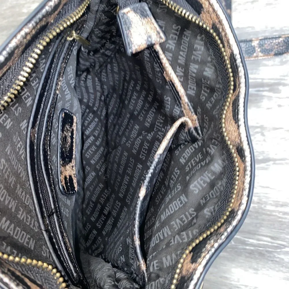 Women’s Steve Madden Leopard Print Purse Crossbody